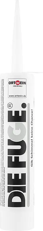 Dichtstoff ORTWEIN Die Fuge - lichtgrau (RAL 7035) schimmelfrei auf SMP Basis, 300g Kartusche Bestseller