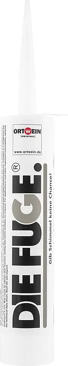 Aktuell Dichtstoff ORTWEIN Die Fuge - steingrau (RAL 7030) schimmelfrei auf SMP Basis, 300g Kartusche