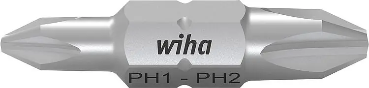 Top-Angebot Doppelbit Wiha Phillips PH1 / PH2 VPE = 10 Stück