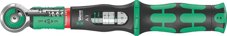 Preisknaller Drehmomentschlüssel WERA Safe-Torque A1 Antrieb 1/4", 2-12 Nm