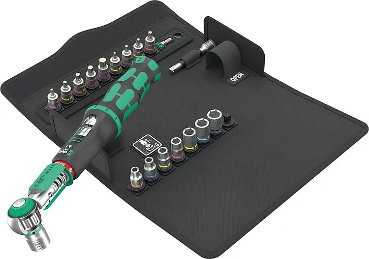 Drehmomentschlüssel-Set WERA Safe-Torque A1 SHK, 20-teilig, Antrieb 1/4", 2-12 Nm Online Kaufen