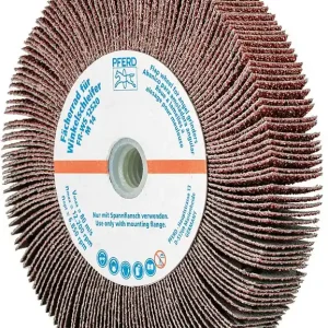 Garantierte Lieferung Fächerräder Pferd FR WS, Ø 125 x 20, M14, Körnung A 40