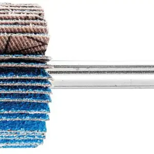 Fächerschleifer Pferd F, Ø 30 x 20 mm, Schaft-Ø 6 mm, Körnung A 80 Begrenztes Angebot