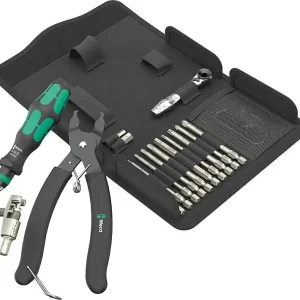Markenware Fahrrad-Set WERA Kettennieter Werkstatt-Set, 20 teilig