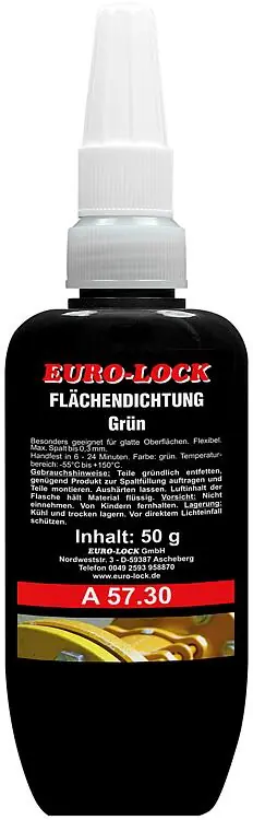 Flächendichtung (grün) EURO-LOCK A 57.30 50g Dosierflasche Begrenztes Angebot