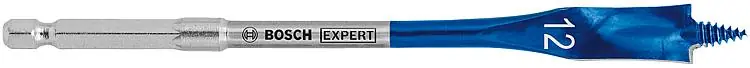 Flachfräsbohrer BOSCH® EXPERT SELFCUT Speed Ø 12,0 x 152 mm mit 1/4" Sechskantaufnahme Nur Heute