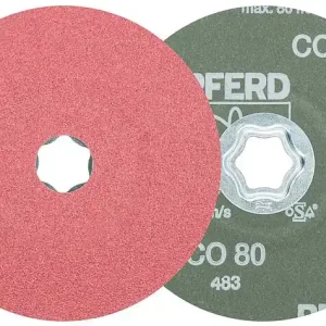 Fiberscheibe Pferd COMBICLICK, Ø 125 mm, Körnung CO80 Sichere Zahlung