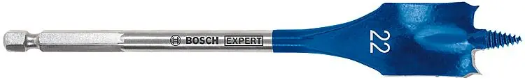 Flachfräsbohrer BOSCH® EXPERT SELFCUT Speed Ø 22,0 x 152 mm mit 1/4" Sechskantaufnahme Markenware