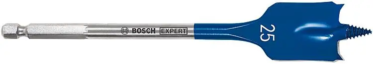 Markenware Flachfräsbohrer BOSCH® EXPERT SELFCUT Speed Ø 25,0 x 152 mm mit 1/4" Sechskantaufnahme