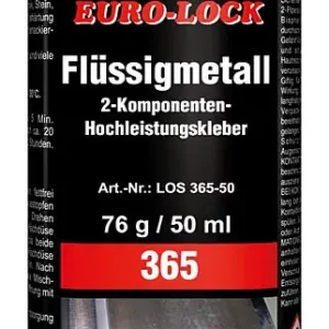 Flüssigmetall (2K) EURO-LOCK LOS 365, 50g Doppelkartusche Neuheit