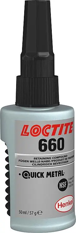 Bestpreis Fügeklebstoff hochfest (NSF) LOCTITE 660, 50ml Akkordeonflasche