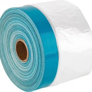Billig Gewebeband mit Abdeckfolie 20 m / 1100 mm Innen + Außen