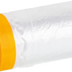 Saisonangebot Goldband mit Abdeckfolie Innen + Außen, (BxL) 55cm x 25m