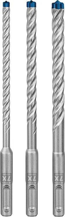 Hammerbohrer-Set BOSCH Expert 7X 3-teilig, 4-Schneider Ø6,8,10, Länge 165mm Kracherpreis