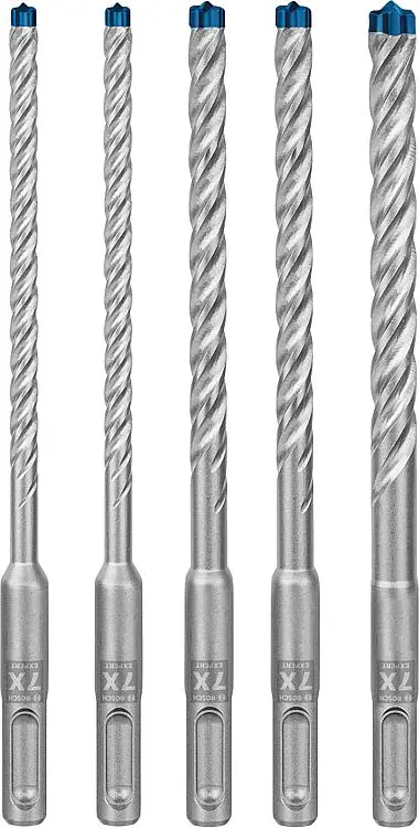 Hammerbohrer-Set BOSCH Expert 7X 5-teilig, 4-Schneider Ø6,6,8,8,10mm Länge 165mm Top-Angebot