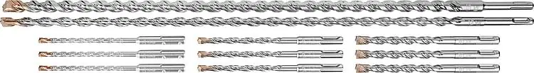 Direktkauf Hammerbohrer-Set HELLER BIONIC PRO 11-teilig SDS-Plus Ø 6,8,10,12 und 16mm